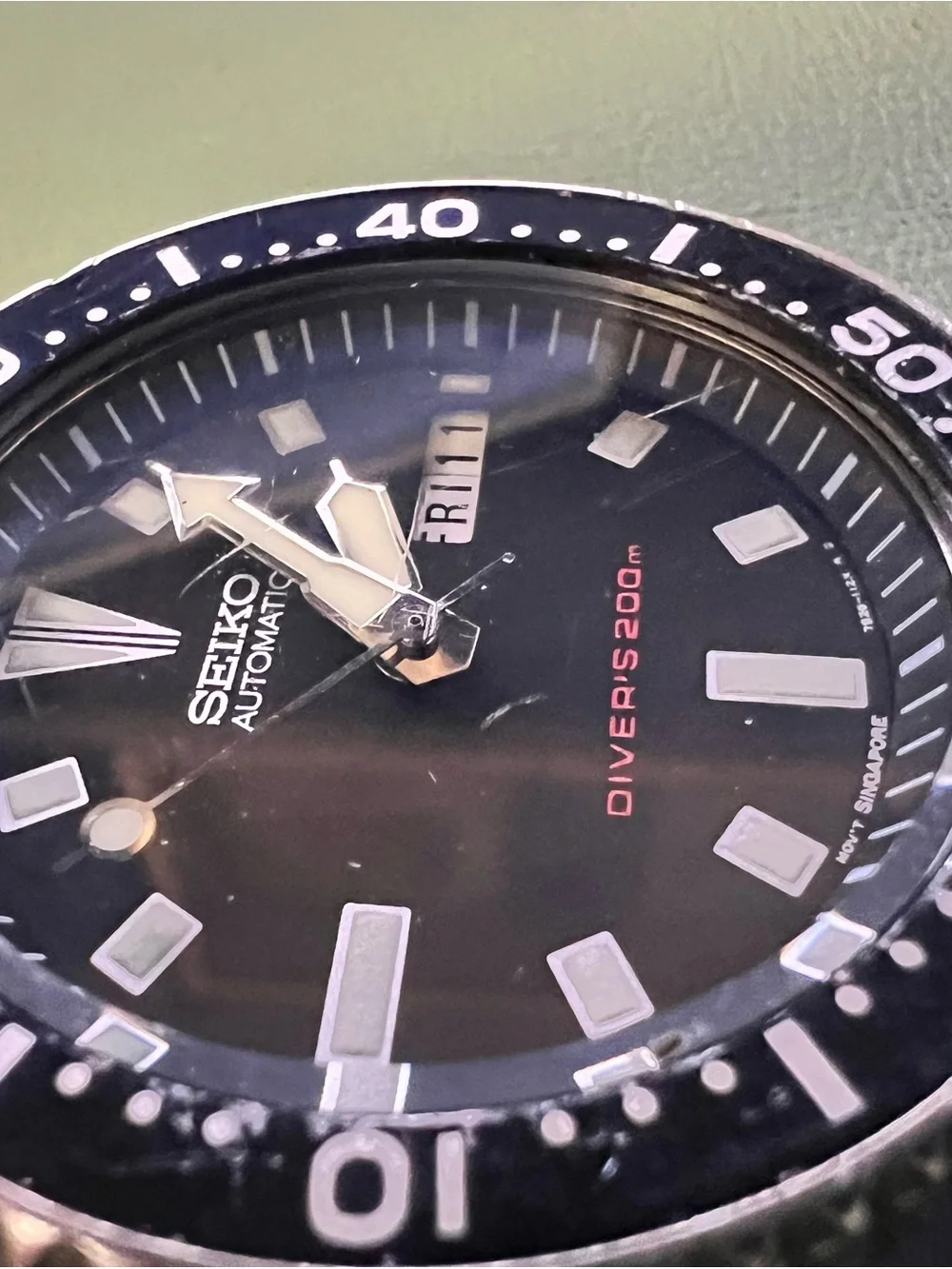 Seiko SKX173 Automatic Diver’s 200m Watch (7S26-0029) - May 2000